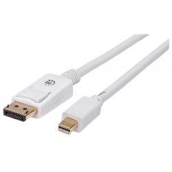 CABO DISPLAYPORT PARA MINI-DISPLAYPORT 2MT